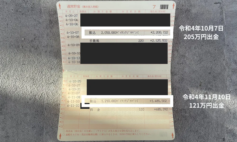 筆者の運用実績3